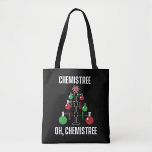 Oh Chemist Träd Chemistree Pun Science Tygkasse