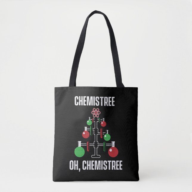 Oh Chemist Träd Chemistree Pun Science Tygkasse (Framsida)