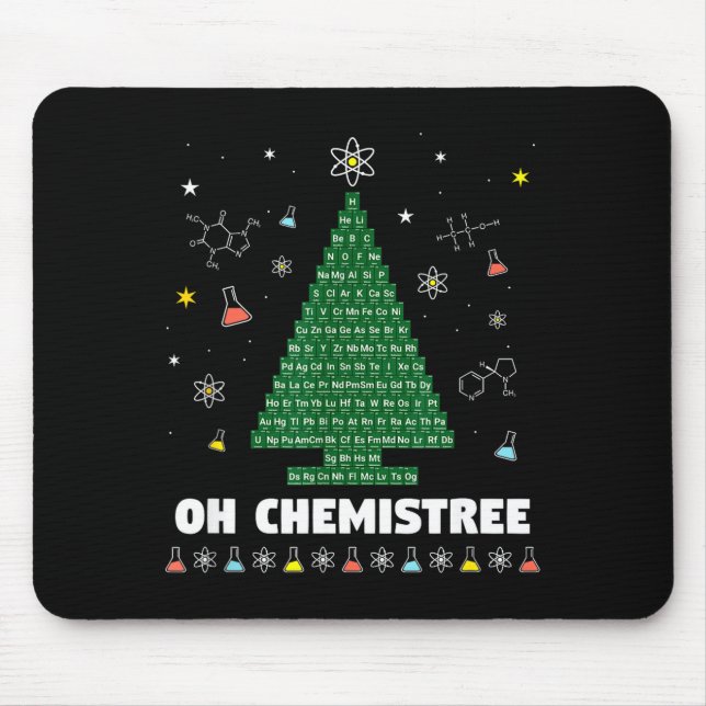 Oh Chemistree Periodic Table Chemistry Christmas T Musmatta (Framsidan)
