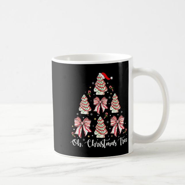 Oh Christmas Tree Cakes Debbie Becky Jen Cake Love Kaffemugg (Höger)