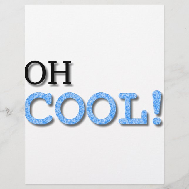 Oh Coola Text (Framsida)