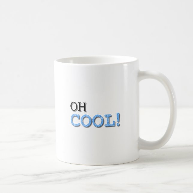 Oh Coola Text Kaffemugg (Höger)