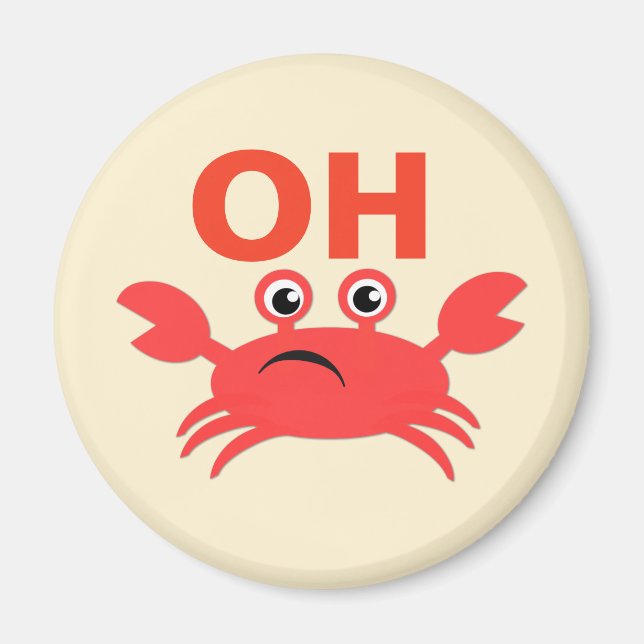 Oh Crab Magnet (Framsidan)