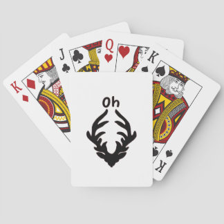 Oh Deer Artistic Clean Style  Casinokort