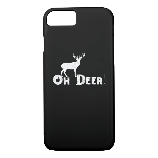 Oh Deer Clean Graphic Style  Case-Mate iPhone Skal (Baksida)