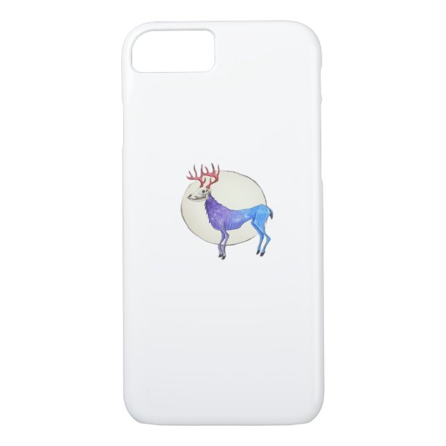 Oh Deer Clean Graphic Style  Case-Mate iPhone Skal (Baksida)