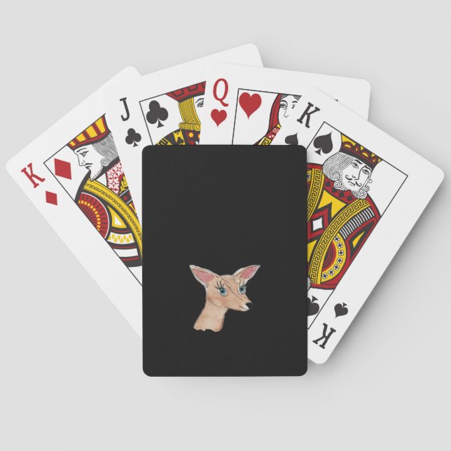 Oh Deer Clean Modern   Casinokort (Baksidan)