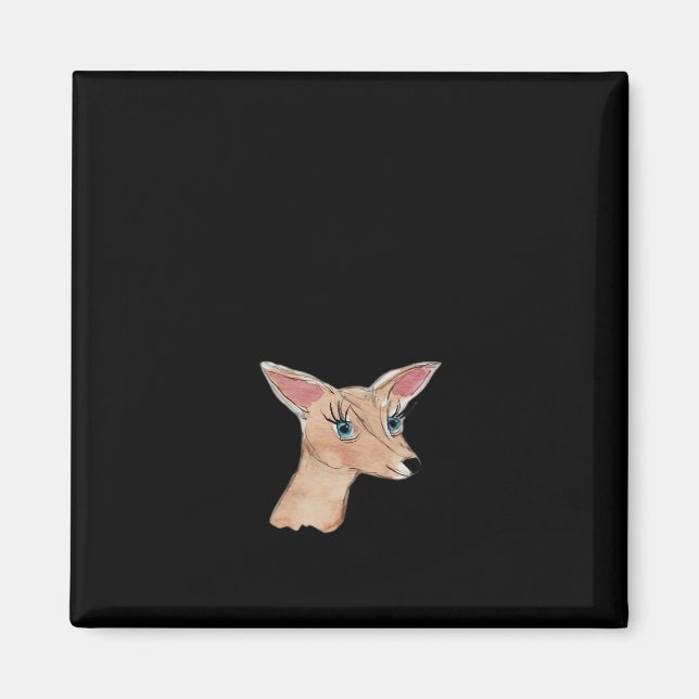 Oh Deer Clean Modern   Magnet (Framsidan)