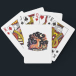 Oh Deer Contemporary Graphic Vibe  Casinokort<br><div class="desc">A contemporary deer graphic with sleek modern lines and a stylish visual flow.</div>