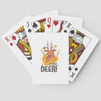 Oh Deer Contemporary Minimal Look  Casinokort