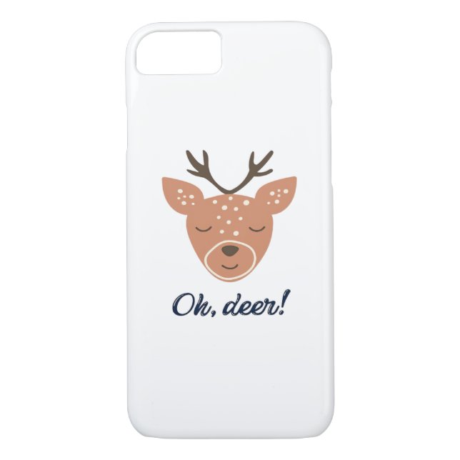 Oh Deer Deer Love Save The Deer Creative Design  Case-Mate iPhone Skal (Baksida)