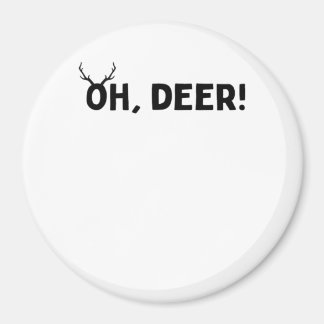 Oh Deer Enkel Estetik Magnet