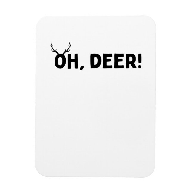 Oh Deer Enkel Estetik  Magnet (Vertikal)