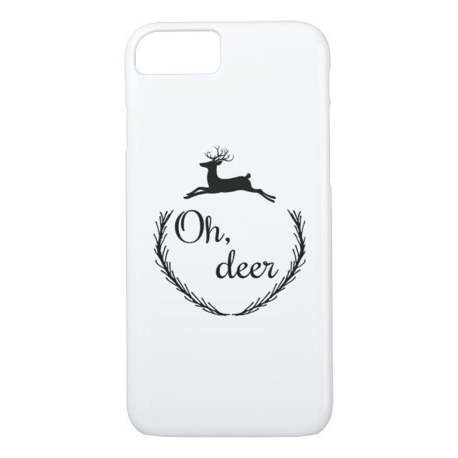 Oh Deer Funny Style Design  Case-Mate iPhone Skal (Baksida)