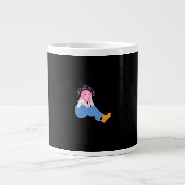 Oh Deer Graphic Artistic Design  Jumbo Mugg (Framsidan)