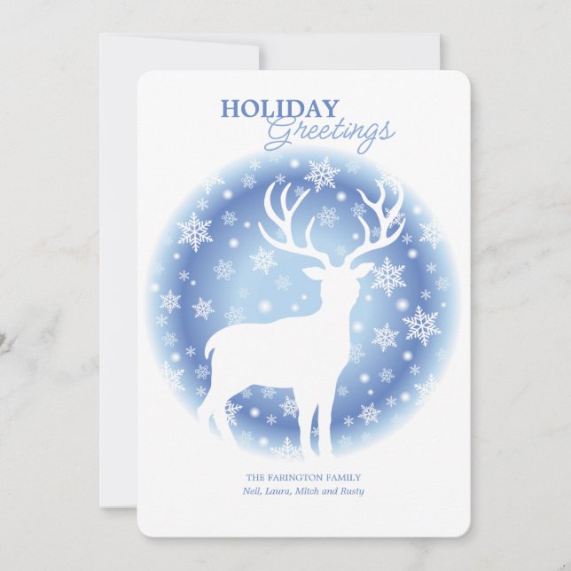 Oh Deer Julkort (Framsida)