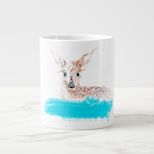 Oh Deer Jumbo Mugg (Framsidan)
