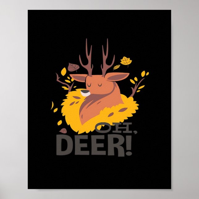 Oh Deer Kreativ Design  Poster (Framsidan)