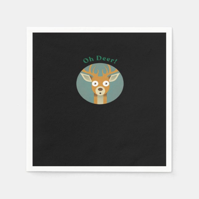 Oh Deer Kreativ Stil  Pappersservett (Framsidan)