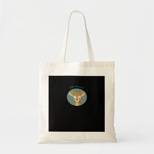 Oh Deer Kreativ Stil Tygkasse (Framsidan)