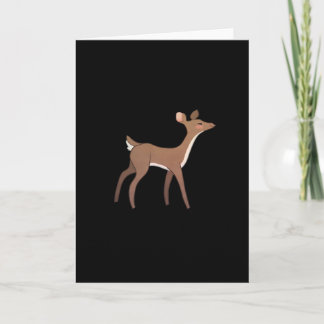 Oh Deer Me Whimsical Creative Design Kort