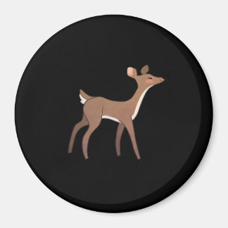 Oh Deer Me Whimsisk Kreativ Design  Magnet