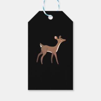 Oh Deer Me Whimsisk Kreativ Design Presentetikett
