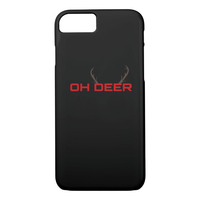 Oh Deer Minimal Aesthetic Vibe  Case-Mate iPhone Skal (Baksida)
