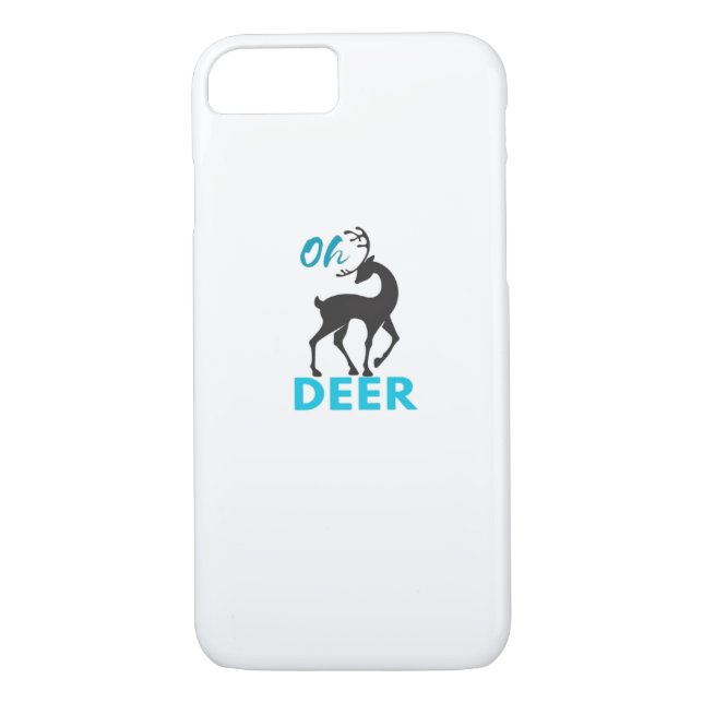 Oh Deer Minimal Design  Case-Mate iPhone Skal (Baksida)