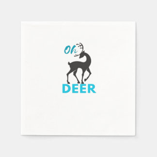 Oh Deer Minimal Design  Pappersservett