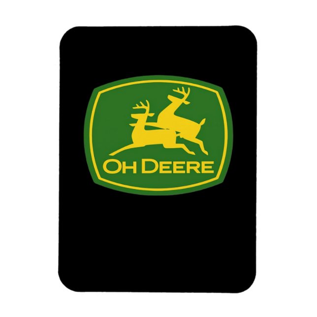 Oh Deer Minimal Modern Design  Magnet (Vertikal)