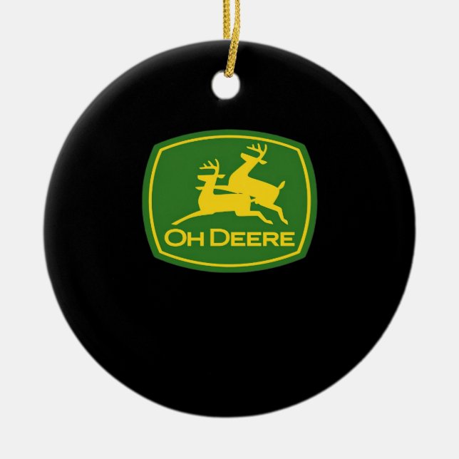 Oh Deer Minimal Modern Design Ornament (Framsidan)