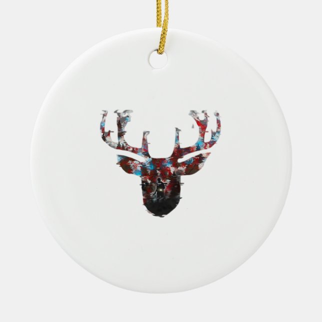 Oh Deer Minimal Style Ornament (Framsidan)