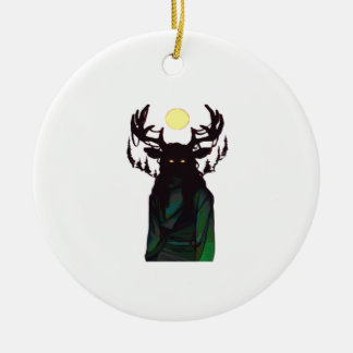 Oh Deer Minimalistisk Designprydnad Julgransprydnad Keramik