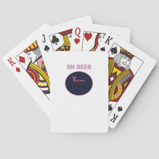 Oh Deer Modern Aesthetic  Casinokort
