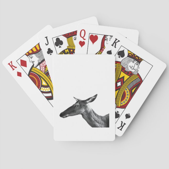 Oh Deer Modern Aesthetic Vibe  Casinokort (Baksidan)