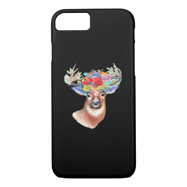 Oh Deer Modern Artistic Style  Case-Mate iPhone Skal (Baksida)