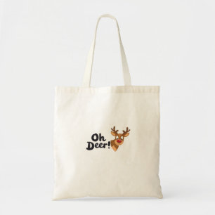 Oh Deer Modern Estetisk Stil Tygkasse
