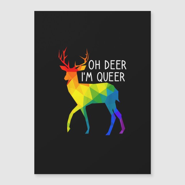 Oh Deer Queer LGBTQ Pride Celebration Month  (Framsida)