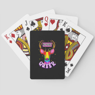 Oh Deer Queer Pride Month Celebration Gift Casinokort