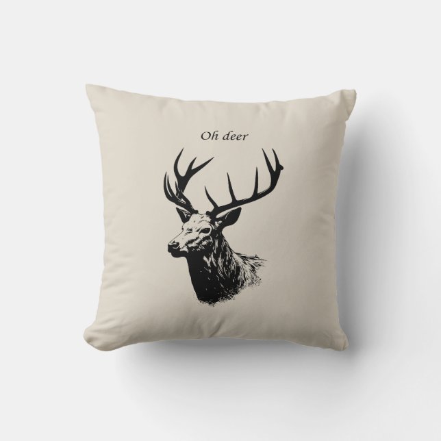 Oh Deer Reindeer Kudde (Framsida)