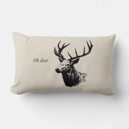 Oh Deer Reindeer Lumbarkudde