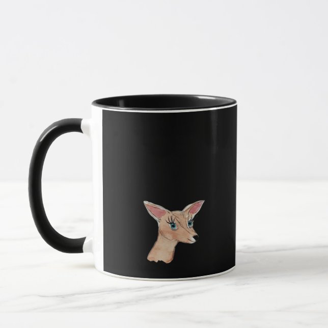 Oh Deer Ren Modern  Mugg (Vänster)