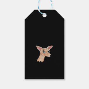 Oh Deer Ren Modern Presentetikett