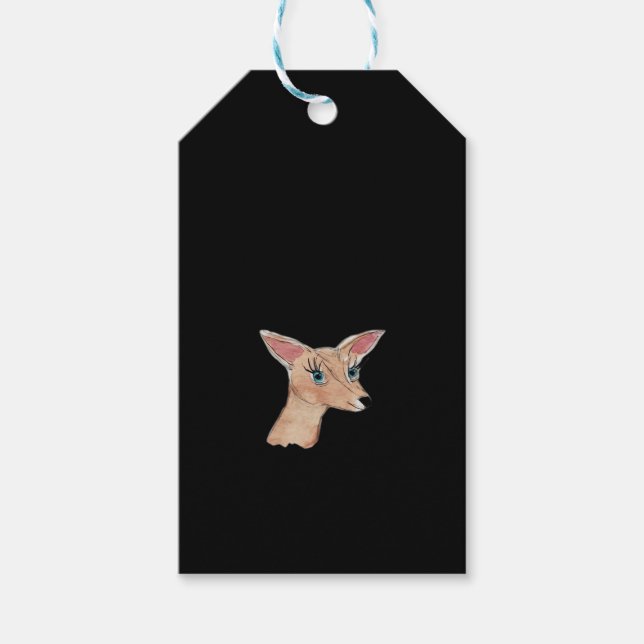 Oh Deer Ren Modern  Presentetikett (Framsidan)