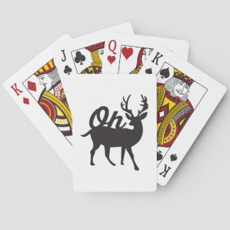 Oh Deer Retro Classic Vibe  Casinokort