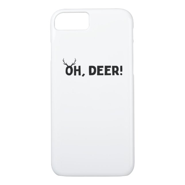 Oh Deer Simple Aesthetic  Case-Mate iPhone Skal (Baksida)