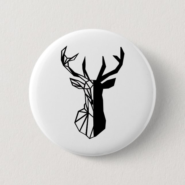 Oh Deer Soft Minimal Vibe  Knapp (Framsida)