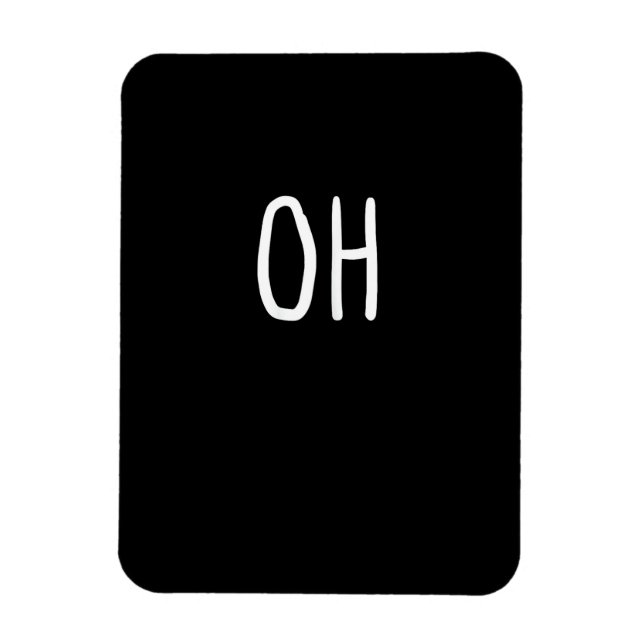 Oh Deer Trendy Halloween Style  Magnet (Vertikal)