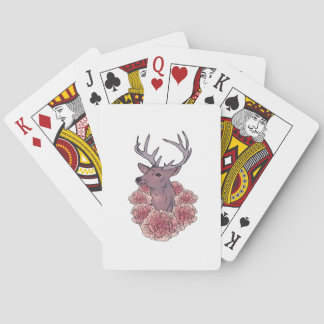 Oh Deer Trendy Minimal Aesthetic  Casinokort